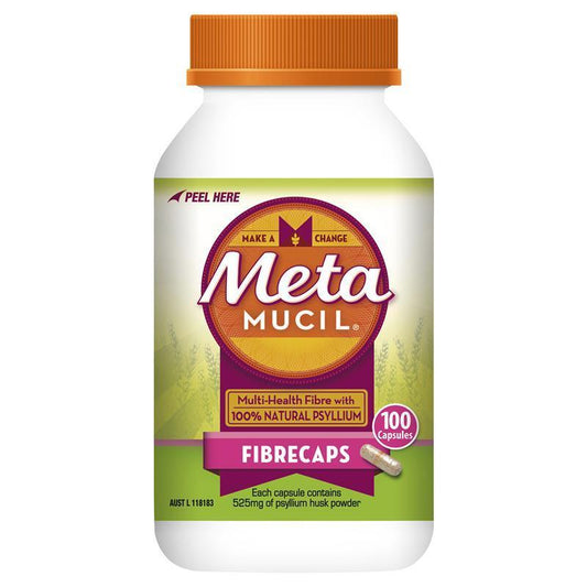 Metamucil 每日纖維補充劑 纖維膠囊 100 粒 (洋車前子)