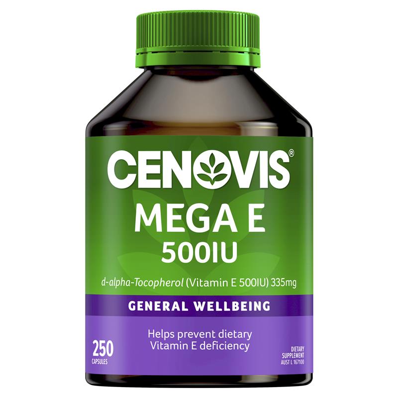 Cenovis 超級維生素 E 500IU 250 顆