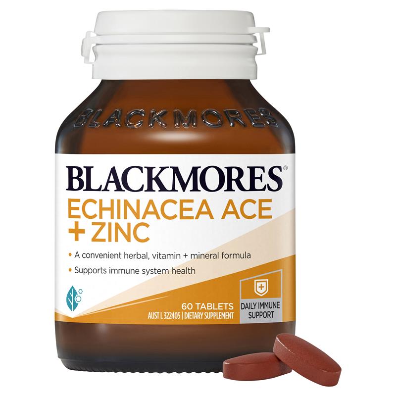 Blackmores 紫錐花 ACE + 鋅維生素 C 60 顆(免疫系統健康)