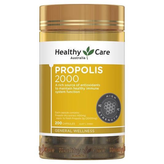 Healthy Care 蜂膠 2000mg 200 粒 (每日一粒)