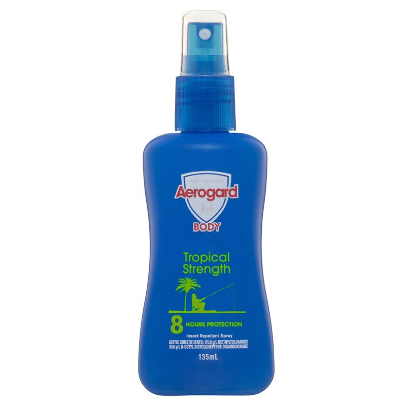 Aerogard 熱帶強力驅蟲防蚊噴霧 135 ml (8 小時)