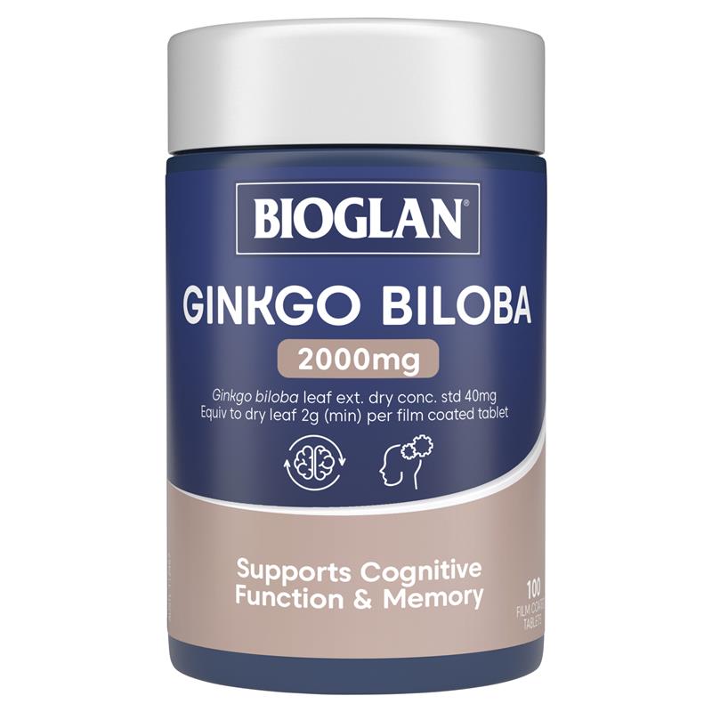 Bioglan 銀杏葉 2000 毫克 100 顆