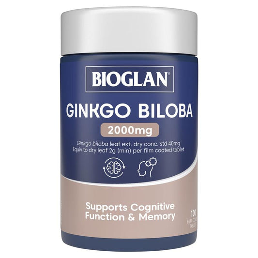 Bioglan 銀杏葉 2000 毫克 100 顆