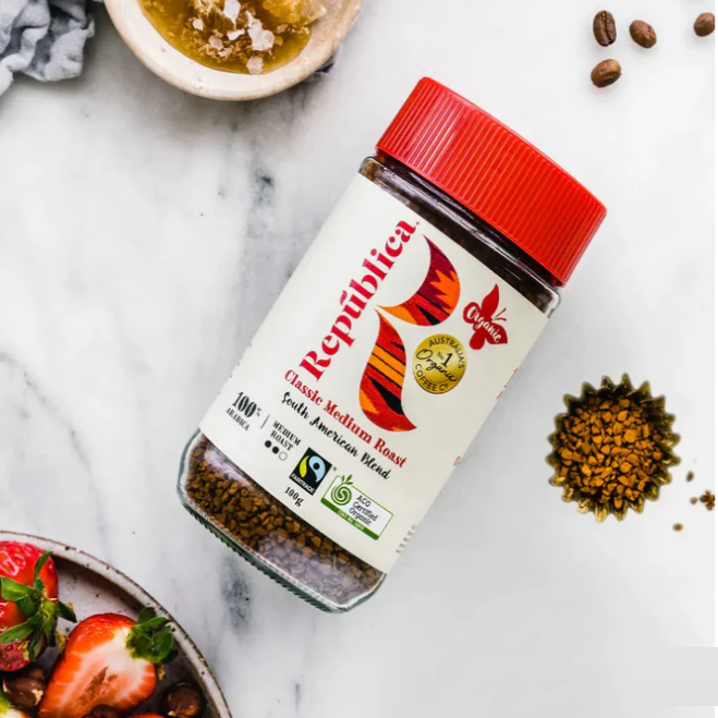 Republica 有機即溶南美中度烘焙咖啡 100g