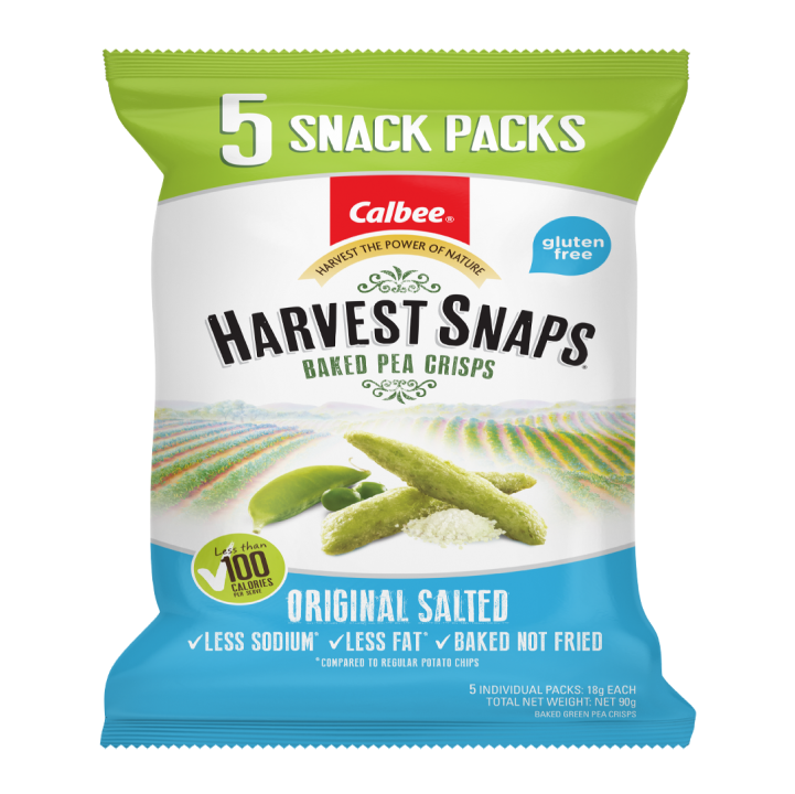 Buy Harvest Snap Original Pea Salted Multipack 5X18g 90g