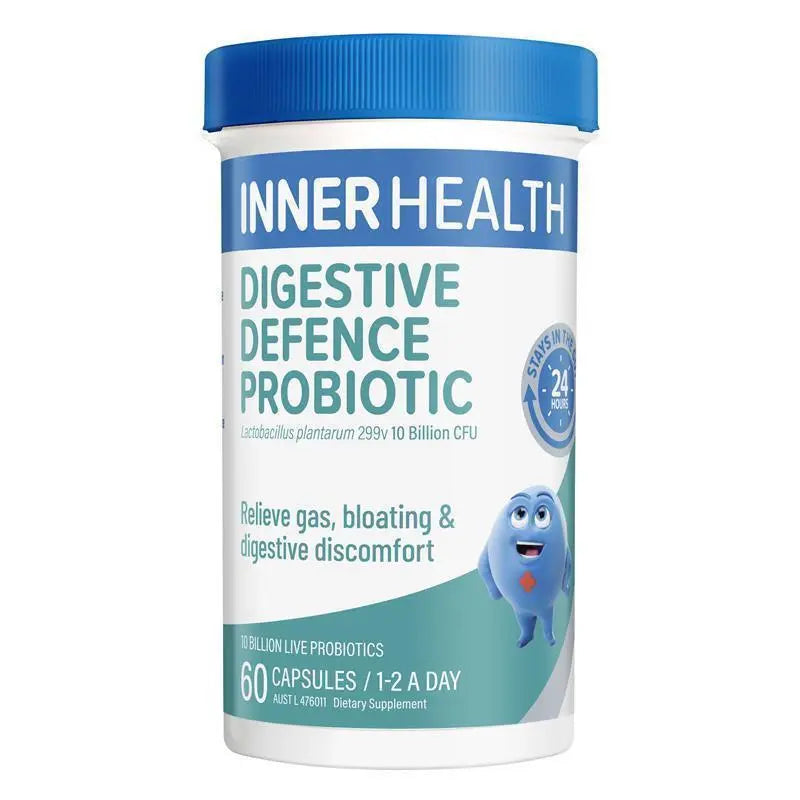 Inner Health 消化防禦益生菌膠囊 60 粒(脹氣和腹脹)
