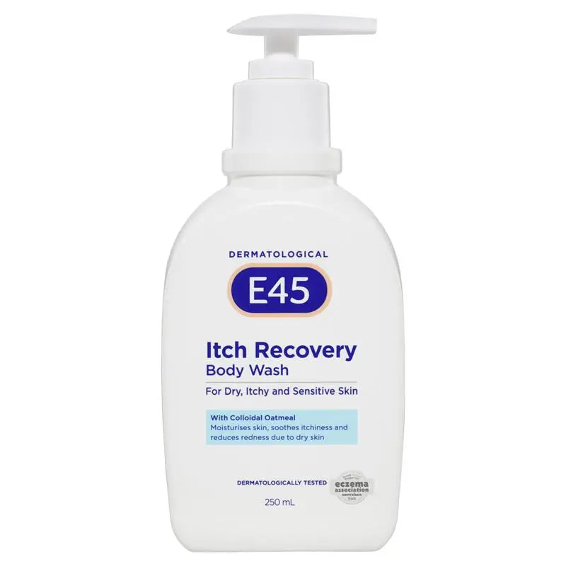 E45 止癢保濕沐浴露 250ml (鎮靜舒緩瘙癢)