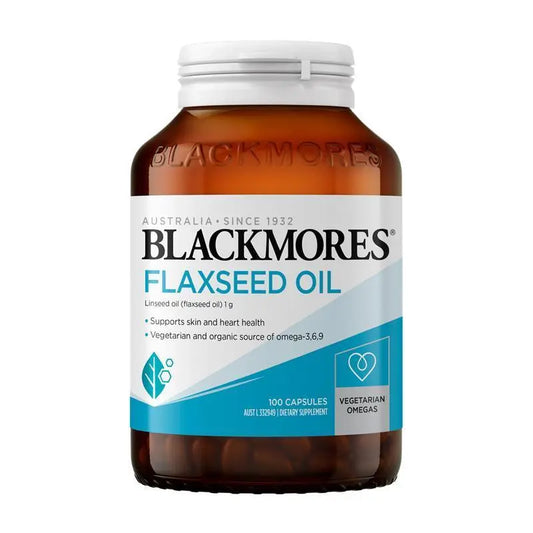 Blackmores 亞麻仁油 100 粒膠囊(心臟心血管健康)