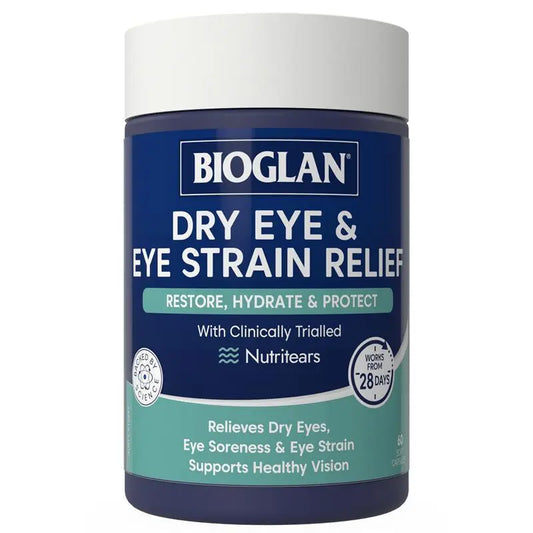 Bioglan 乾眼症和眼睛疲勞緩解膠囊 60粒