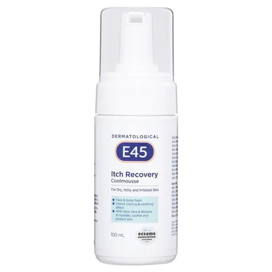 E45 止癢舒緩慕斯 100毫升 (鎮靜舒緩)