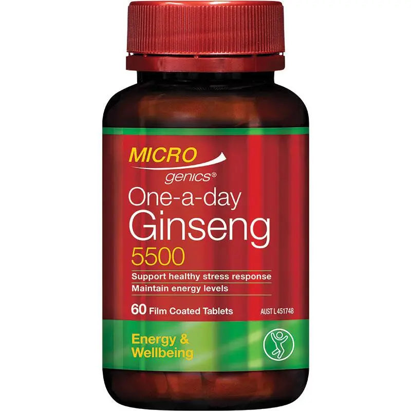 Microgenics 每日一片 人參 5500 60 片