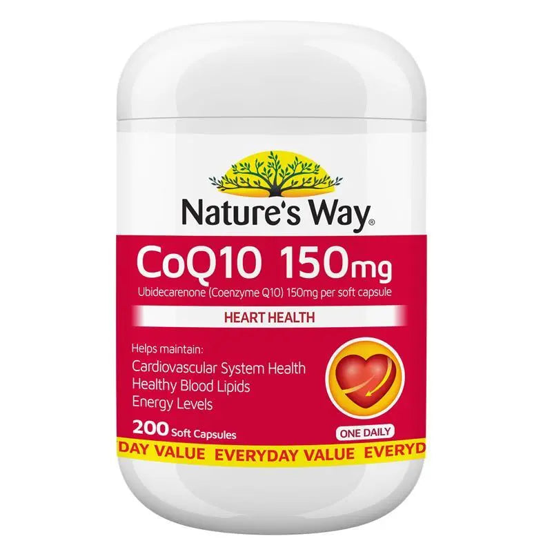 Nature's Way 輔酶Q10 150毫克 200片(每日 1 粒)