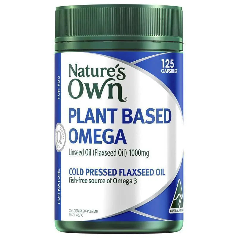Nature's Own 植物性 Omega 3 125 粒膠囊