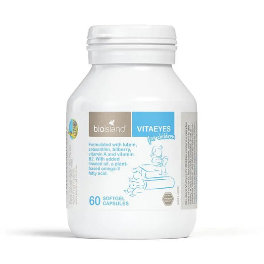 Bio Island 兒童眼睛健康維生素 60 粒膠囊