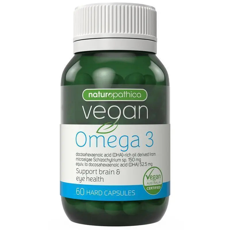 Naturopathica 純海藻油 Omega 3 60 粒膠囊 (素食認證)