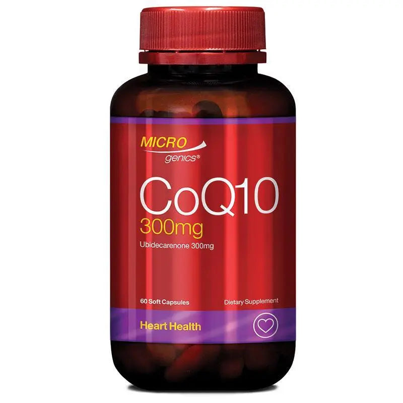 Microgenics 輔酶Q10 300毫克 60粒膠囊 – au.missl