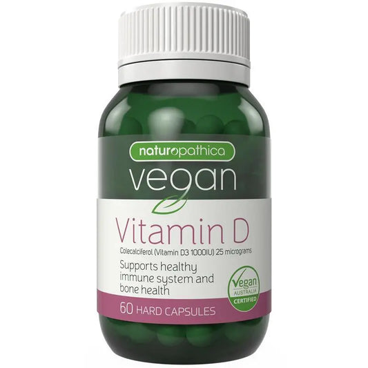 Naturopathica 1000iu 維生素D 60 粒膠囊 (素食認證)