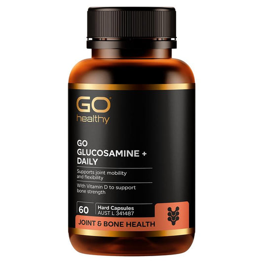 Go Healthy 葡萄糖胺+每日60顆硬膠囊