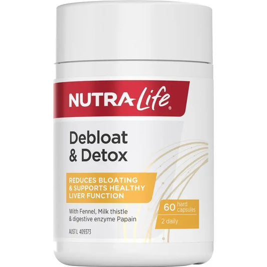Nutra-Life 消脹排毒草本膠囊 60 粒
