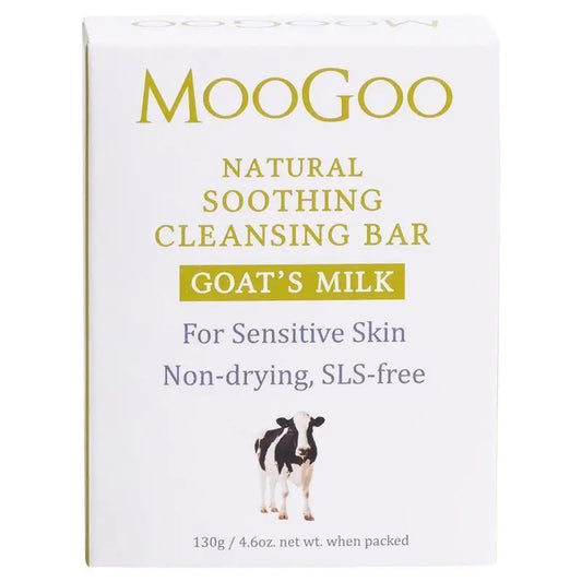 MooGoo 保濕山羊奶潔面皂 130g (適皮膚敏感)