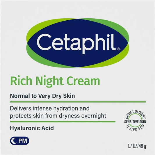 Cetaphil 玻尿酸(透明質酸)保濕晚霜 48g