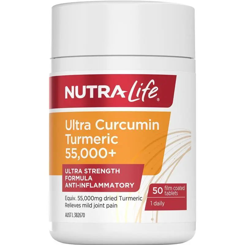Nutra-Life 超級薑黃素薑黃 55000+ 50 顆