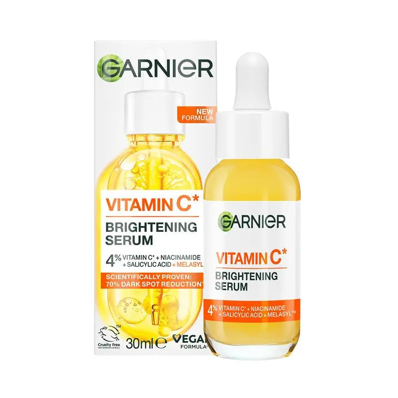 Garnier Skin 活性維生素C 亮白精華液 30ml (黑斑 提亮)