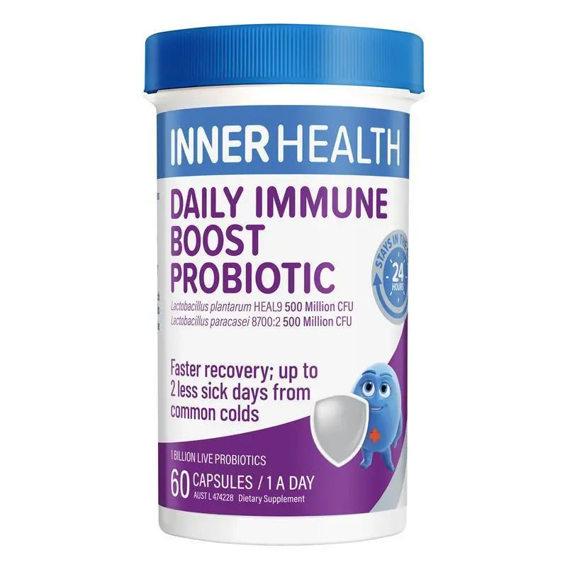 Inner Health 免疫增強益生菌膠囊 60 粒(腸道內停留24小時)