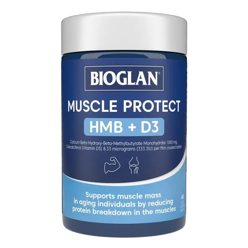 Bioglan 肌肉保護 HMB + D3 60 片