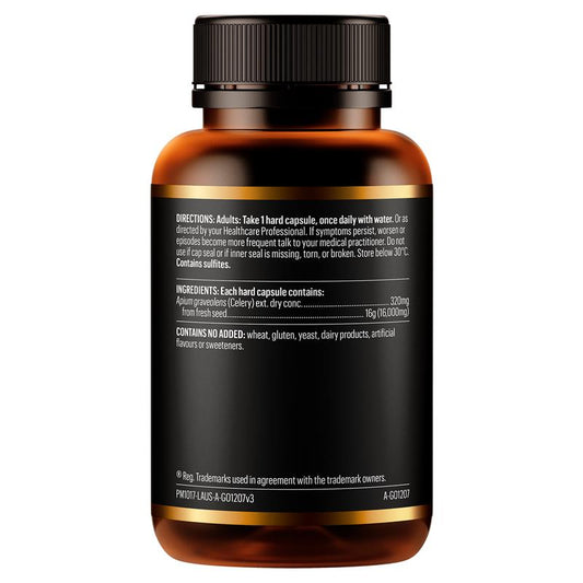 GO Healthy 芹菜 16000 毫克 60 粒素食膠囊 一天一粒