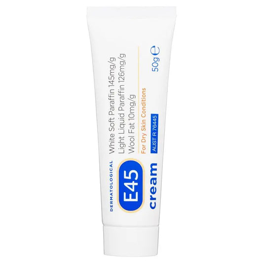 E45 乾性皮膚和濕疹保濕霜 50g