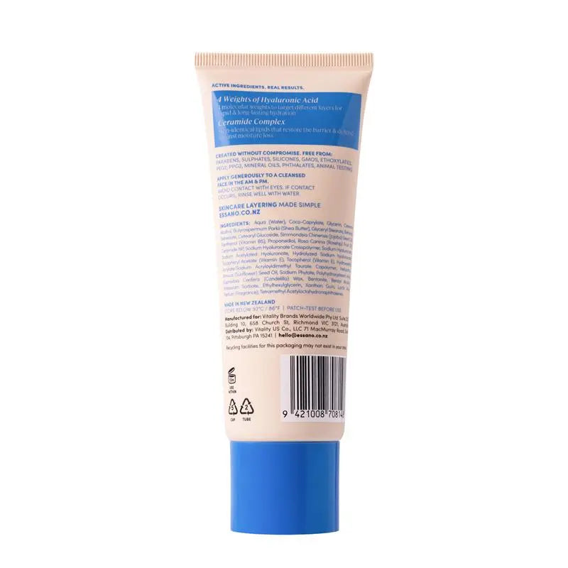 Essano Hydration 日常臉部保濕霜 (含玫瑰果和透明質酸) 100 毫升