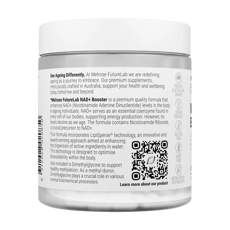 Melrose FutureLab NAD+ 增強膠囊 30 粒(細胞修復)