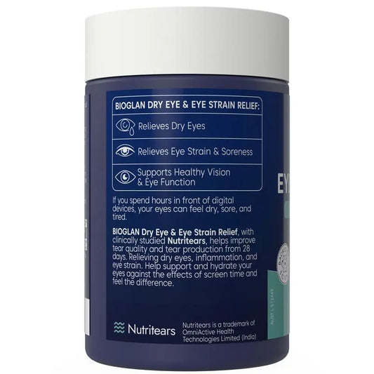Bioglan 乾眼症和眼睛疲勞緩解膠囊 60粒