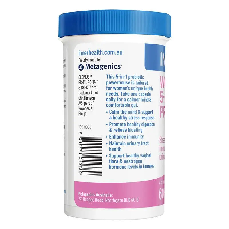 Inner Health 女性五合一益生菌膠囊 60粒
