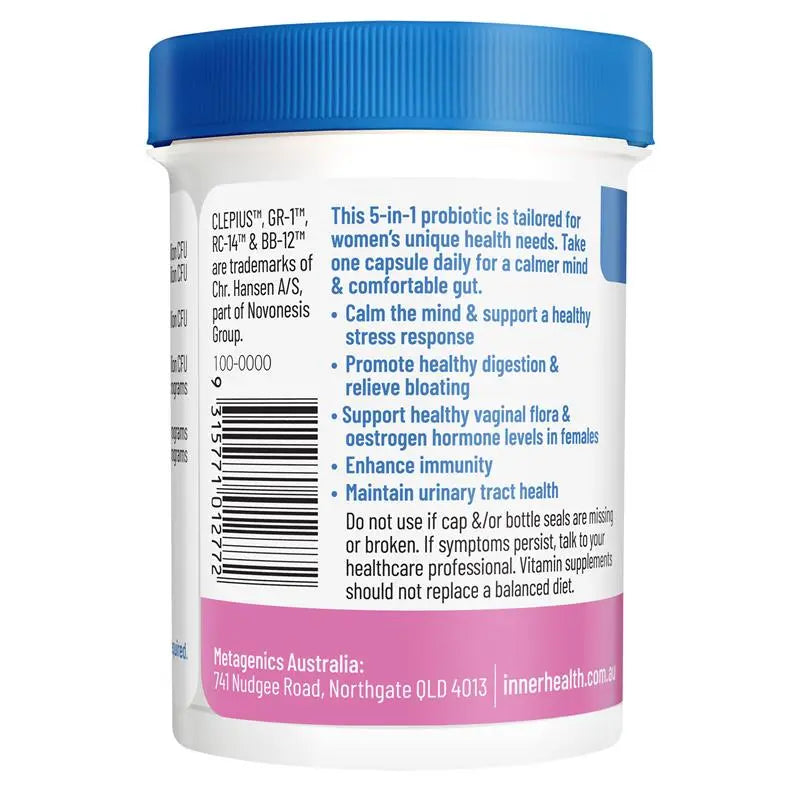 Inner Health 女性五合一益生菌膠囊 30粒