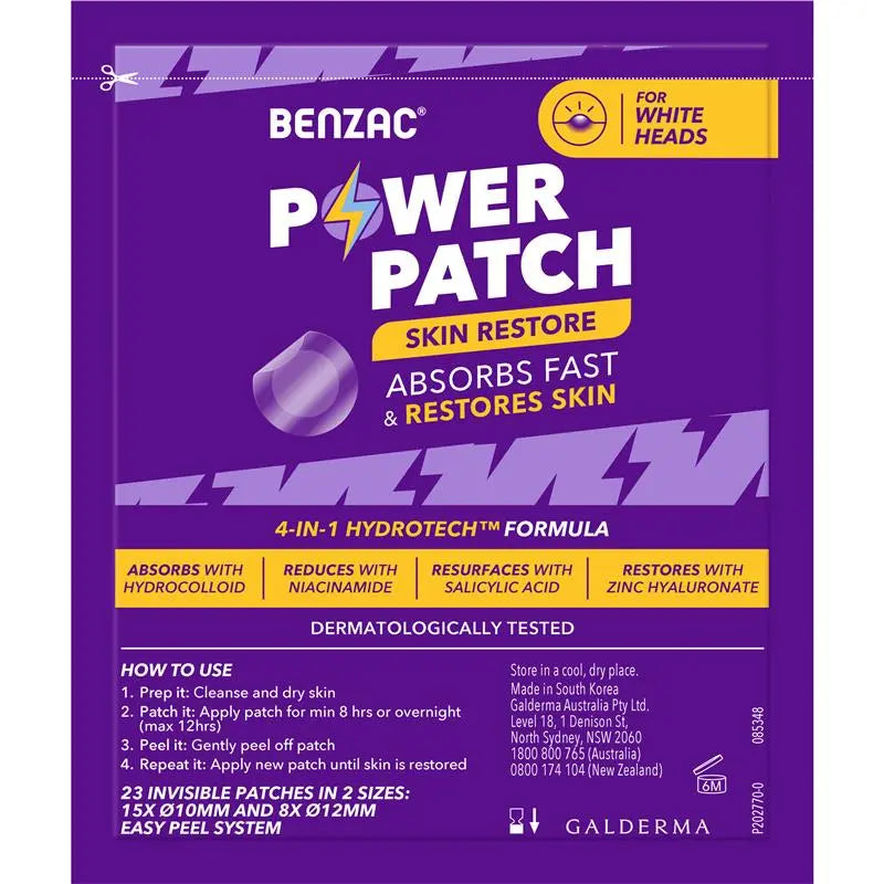 Benzac 強效痘痘修復貼片 23 片裝(減少痘痘痘印)