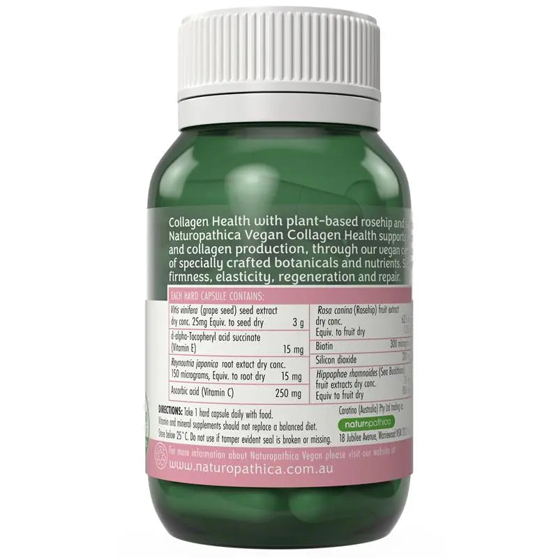 Naturopathica 植物性純素膠原蛋白膠囊 60 粒