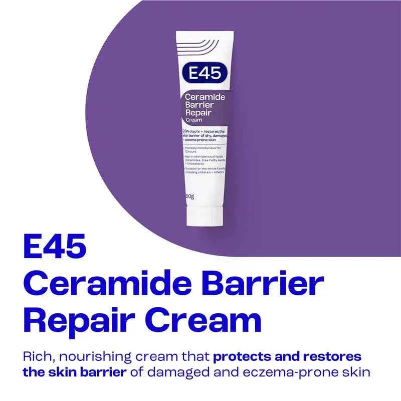 E45神經醯胺屏障修護霜 50克 (強效保濕72小時)