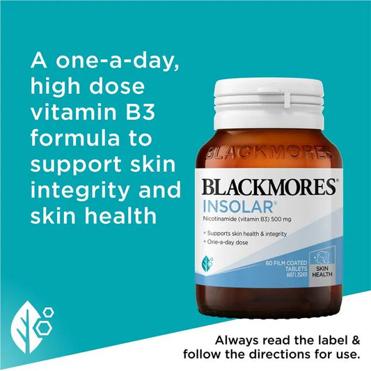 Blackmores Insolar 皮膚健康 60片