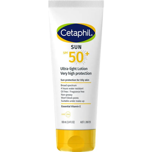 Cetaphil  SPF 50+ 超輕防曬乳液 100ml