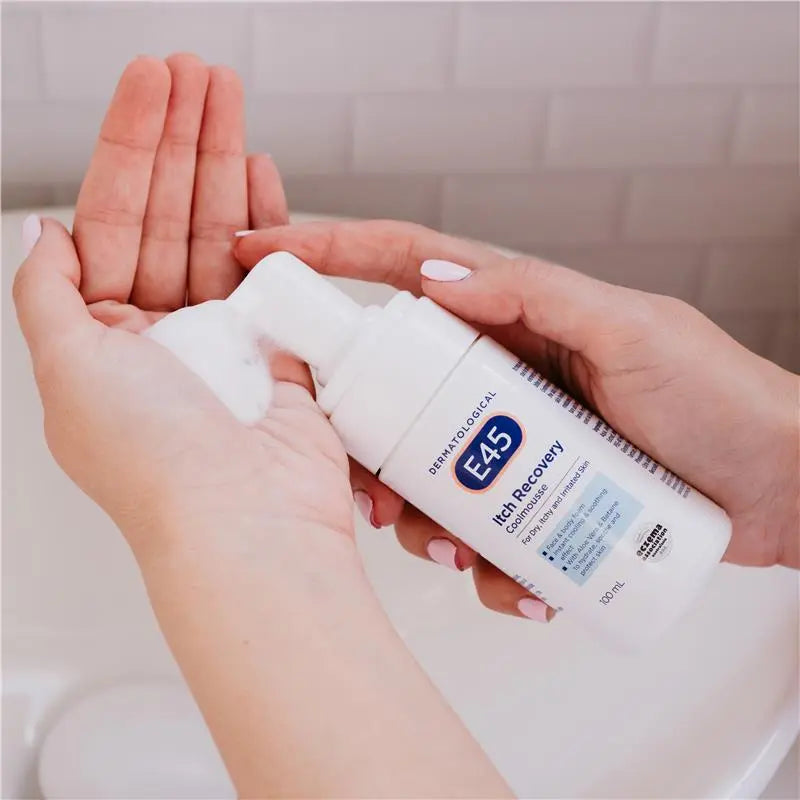 E45 止癢舒緩慕斯 100毫升 (鎮靜舒緩)