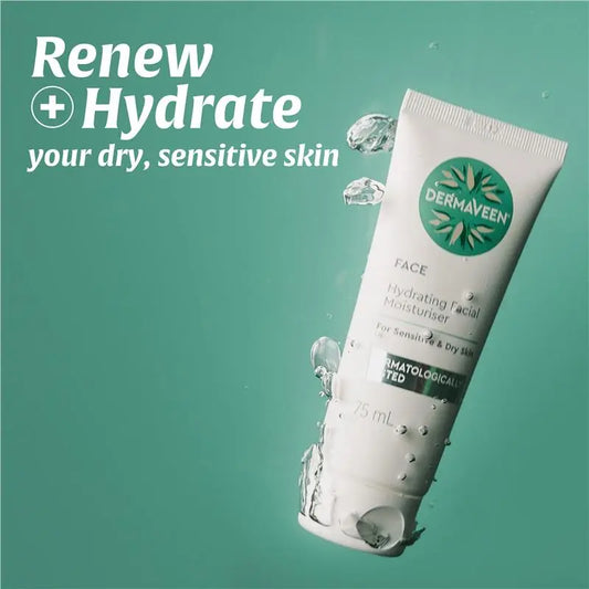 DermaVeen 臉部保濕乳液 75毫升(舒緩修復肌膚)
