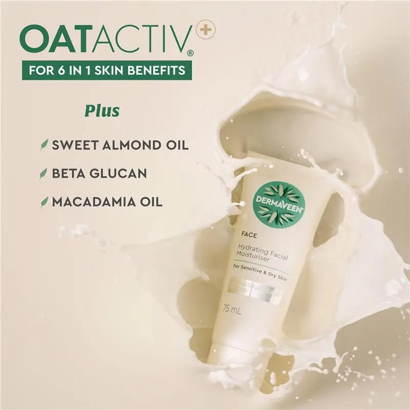 DermaVeen 臉部保濕乳液 75毫升(舒緩修復肌膚)