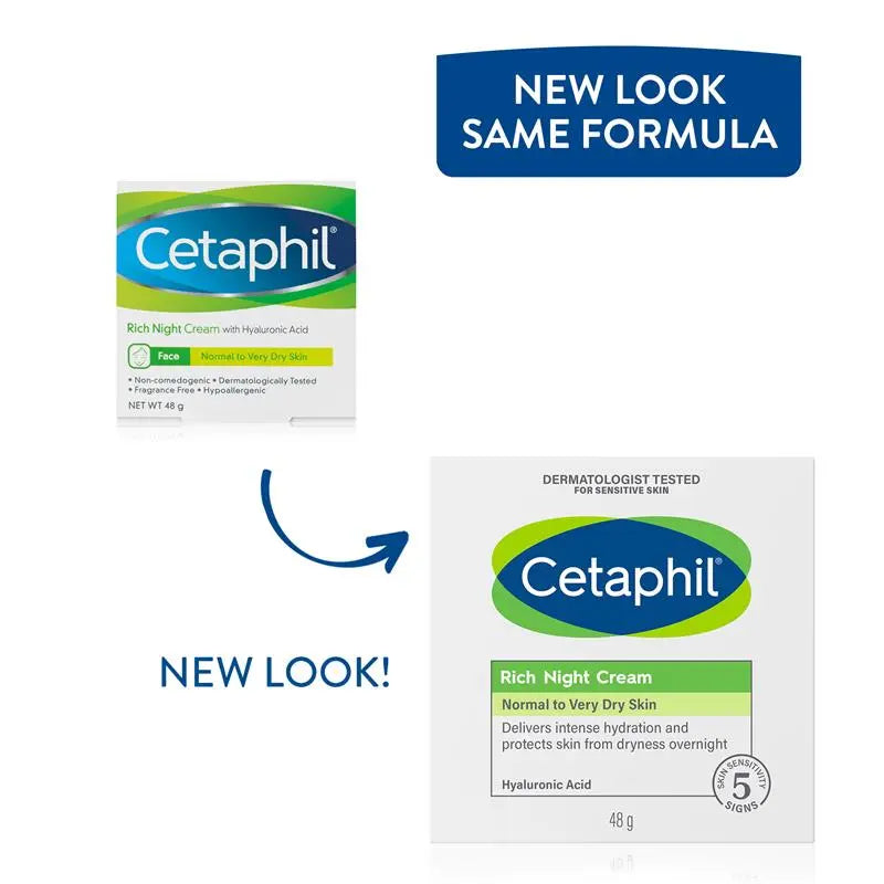 Cetaphil 玻尿酸(透明質酸)保濕晚霜 48g