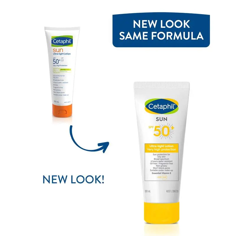 Cetaphil  SPF 50+ 超輕防曬乳液 100ml