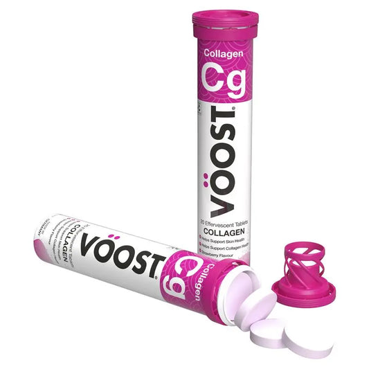 Voost 膠原蛋白草莓維生素泡騰錠 20 片裝