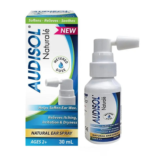 Audisol 天然耳清潔噴霧 30ml(草本天然配方)緩解耳鳴