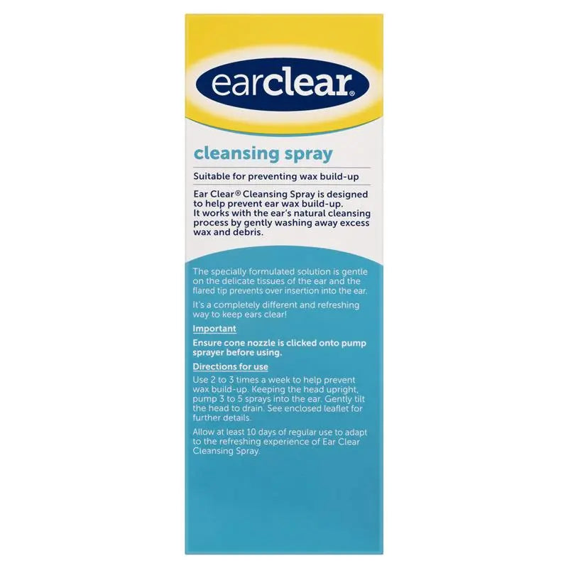 EarClear 清潔噴霧 100 毫升 – 防止耳垢堆積，保持耳朵清潔