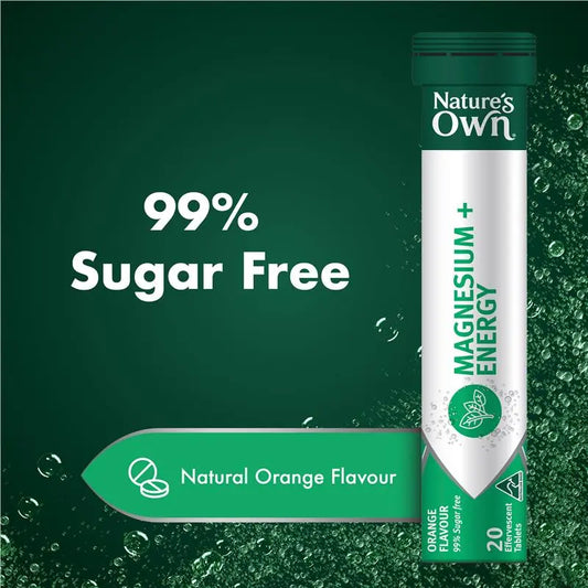Nature's Own 鎂+能量泡騰片 20 片(每日一片)